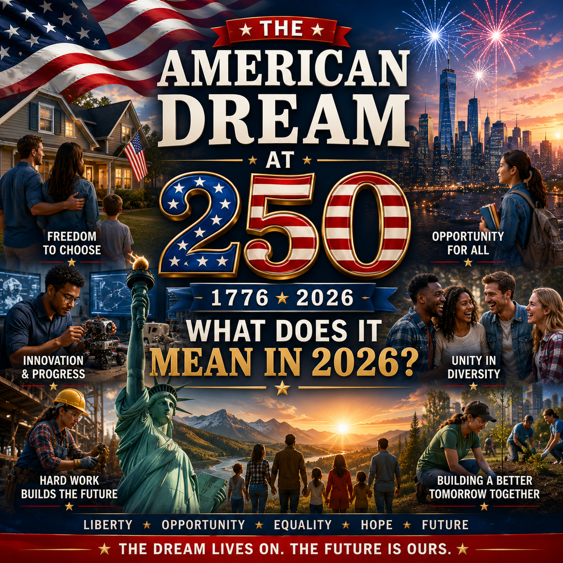 The American Dream at 250th