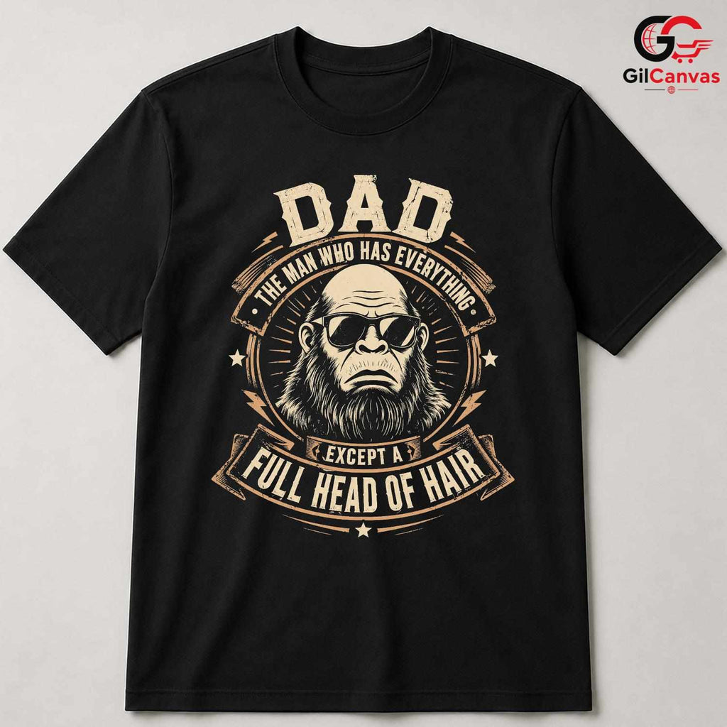 Cool Funny Fathers Day T-Shirt Humor Graphic Dad Gift Unisex Casual Apparel