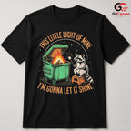 Cute Colorful Raccoon T-Shirt Unisex Festive Party Environment Lover Graphic Tee