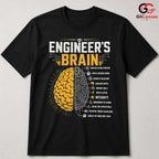 Engineer Brain Science T-Shirt Unisex Gift For Engineering Lovers Graphic Shirt