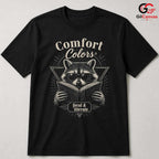 Feral Raccoon Book T-Shirt Men Women Stylish Reader Graphic Funny Animal Tee