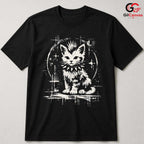 Festive Cute Cat T-Shirt Men Women Animal Lover Festival Casual Apparel Graphic
