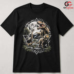 Fun Dinosaur Halloween T-Shirt Unisex TRex Triceratops Party Gift Kids Graphic