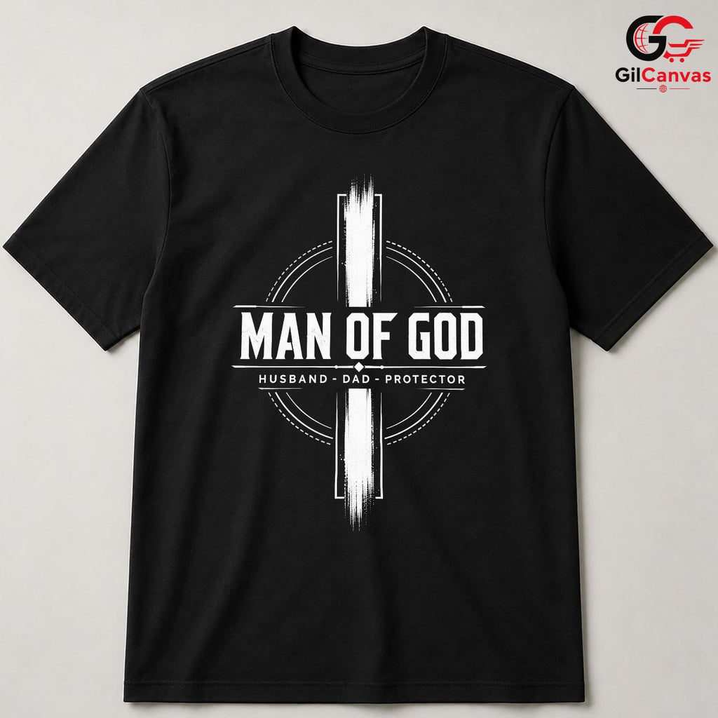 God Themed Custom Print T-Shirt Christian Holiday Gift Unisex Casual Wear