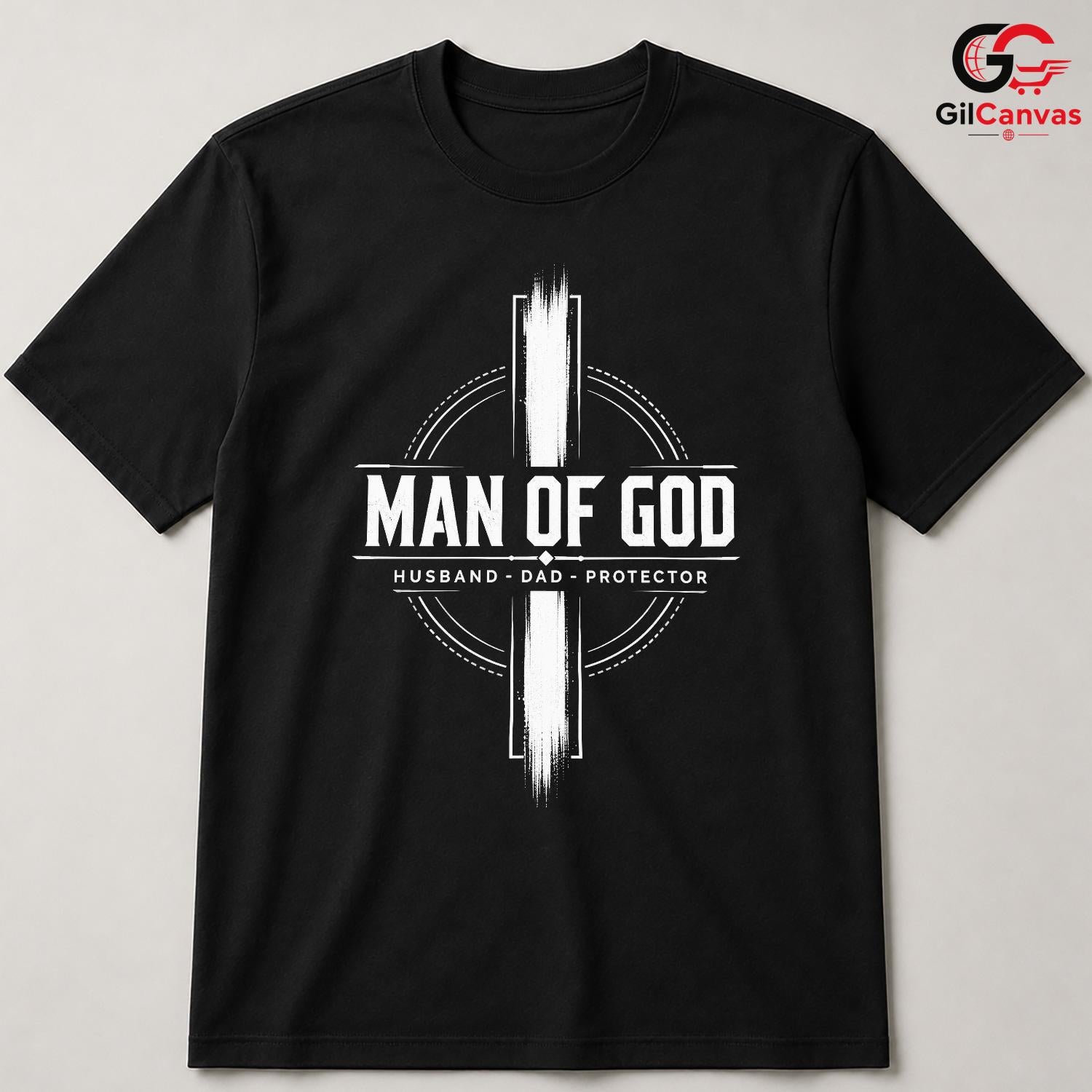 God Themed Custom Print T-Shirt Christian Holiday Gift Unisex Casual Wear