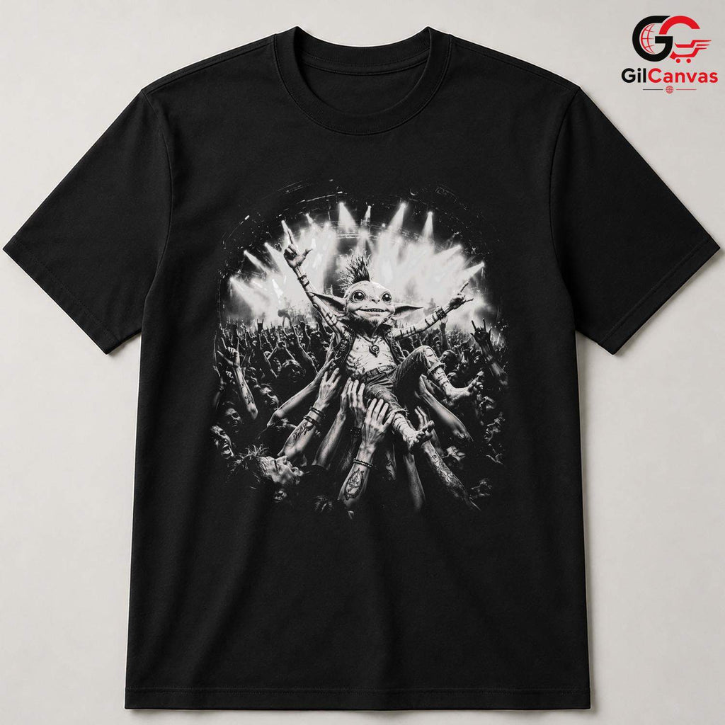 Graffiti Fantasy Rock T-Shirt Music Concert Lover Unisex Graphic Apparel