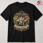 Hoist Gym Fitness T-Shirt Men Women Knight Weightlifting Fun Gift Graphic Tee