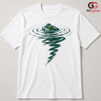 Spring Nature Frog T-Shirt Unisex Fun Design Casual Wear Amphibian Lover Tee