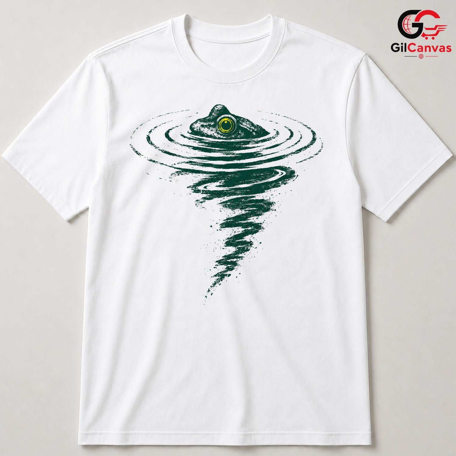 Spring Nature Frog T-Shirt Unisex Fun Design Casual Wear Amphibian Lover Tee