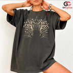Leopard Eye Wild Cat Tee Shirt Animal Lover Unisex Graphic Fashion Apparel