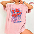 Baseball Mom Game Day Tee Shirt Team Spirit Sportswear Unisex Graphic Apparel