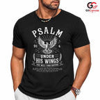 Christian Psalm Eagle T-Shirt Faith Based Religious Unisex Custom Apparel