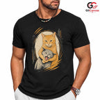Funny Cat Awareness T-Shirt Men Women Cute Feline Graphic Pet Lover Fun Shirt