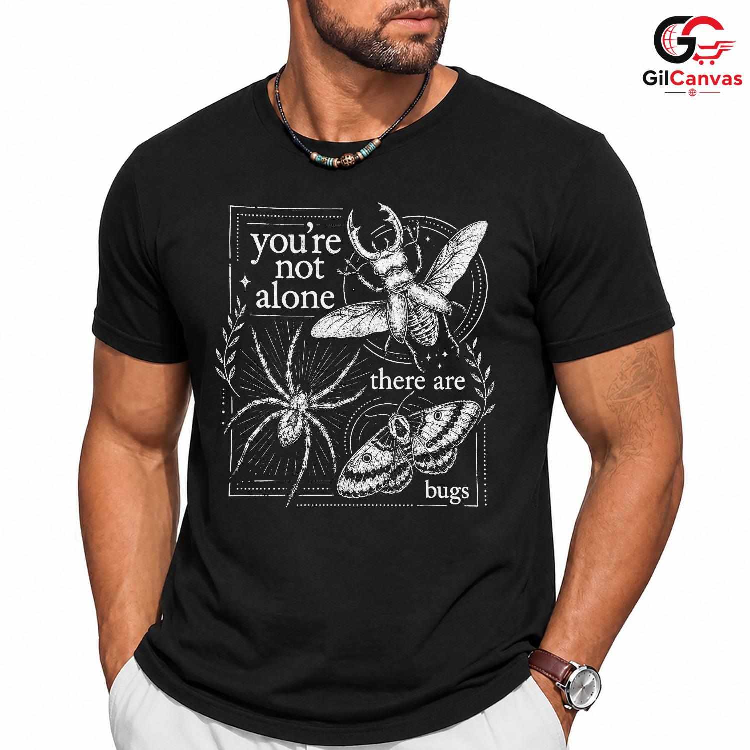 Funny Insect Nature T-Shirt Unisex Spider Moth Lover Entomology Graphic Shirt