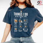 Bourbon Lover Spare Time T-Shirt Cool Graphic Humor Unisex Gift Apparel Tee