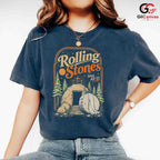 Classic Rock Vintage T-Shirt Men Women Special Occasion Band Graphic Casual Shirt