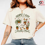 Got Another Plant Duck T-Shirt Unisex Funny Gardener Gift Fun Casual Graphic Tee