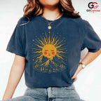 Sunshine Mountain Graphic T-Shirt Nature Adventure Unisex Personalized Tee