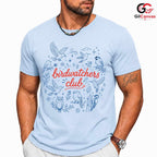 Birdwatchers Club T-Shirt Unisex Nature Enthusiast Wildlife Graphic Apparel