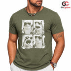 Cool Fun Shark Summer T-Shirt Party Graphic Design Unisex Casual Apparel