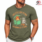 Cute Colorful Raccoon T-Shirt Unisex Festive Party Environment Lover Graphic Tee