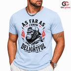Funny Gorilla Graphic T-Shirt Unisex Birthday Celebration Primate Lover Fun Tee