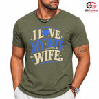 Love My Hot Wife T-Shirt Unisex Valentines Day Romantic Gift Graphic Apparel