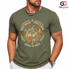World Traveler Beer T-Shirt Unisex International Adventure Fun Graphic Apparel