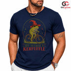 Cause A Kerfuffle Frog T-Shirt Unisex Fun Adventure Wear Humorous Graphic Shirt