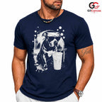 Cool Dog Graphic Party T-Shirt Pet Lover Casual Wear Unisex Graphic Apparel