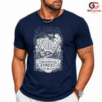 Forest Animal T-Shirt Men Women Outdoor Enthusiast Nature Graphic Apparel Tee
