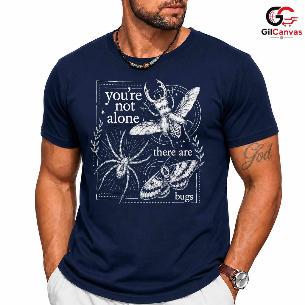 Funny Insect Nature T-Shirt Unisex Spider Moth Lover Entomology Graphic Shirt