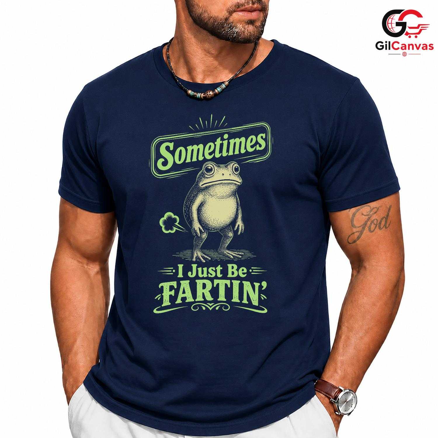 Humorous Nature Frog T-Shirt Men Women Perfect Casual Wear Animal Graphic Shirt