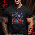 2026 4th of July USA 250th Anniversary Independence Day Unisex Vintage Patriotic T-Shirt