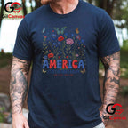 2026 4th of July USA 250th Anniversary Independence Day Unisex Vintage Patriotic T-Shirt