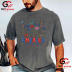 2026 4th of July USA 250th Anniversary Independence Day Unisex Vintage Patriotic T-Shirt