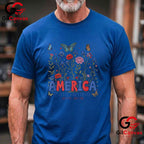 2026 4th of July USA 250th Anniversary Independence Day Unisex Vintage Patriotic T-Shirt