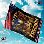 250 Years of Freedom Eagle Yard Patriotic American Eagle Garden Flag Banner