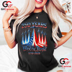 4th of July 250th Anniversary USA Flag America 250 Years Unisex USA Flag Graphic T-Shirt