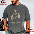 Abraham Lincoln Guitar 250th Anniversary 4th of July Unisex Freedom Graphic T-Shirt