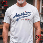 America 250 Years Established 1776 Anniversary Patriotic Unisex Men Women Gift T-Shirt