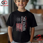 America 250th Anniversary Independence Day Freedom Unisex Adult Vintage Patriotic T-Shirt
