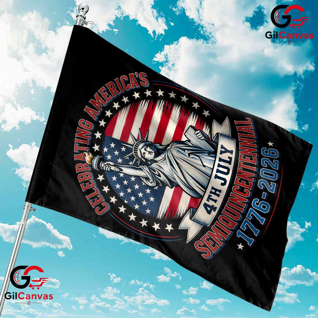 America Semiquincentennial Garden Flag 4th Of July 250th Yard Decor Sign Decor