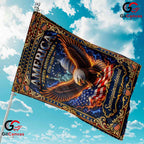 America Semiquincentennial Garden Flag Vintage Eagle 250th Yard Decor Signage