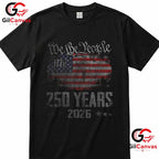 American 250th Anniversary USA Patriotic 4th of July Unisex American Graphic T-Shirt