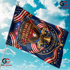 Celebrating 250 Years Of Freedom Patriotic Gold Eagle Garden Flag Yard Banner