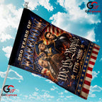 Founding Fathers 250th Garden Flag We The People Semiquincentennial Yard Decor