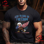 Freedom Eagle Dab 250th Anniversary USA 250 Years Unisex Youth Adult T-Shirt