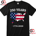 Freedom Independence Day America 250th Anniversary 250 Years Unisex T-Shirt