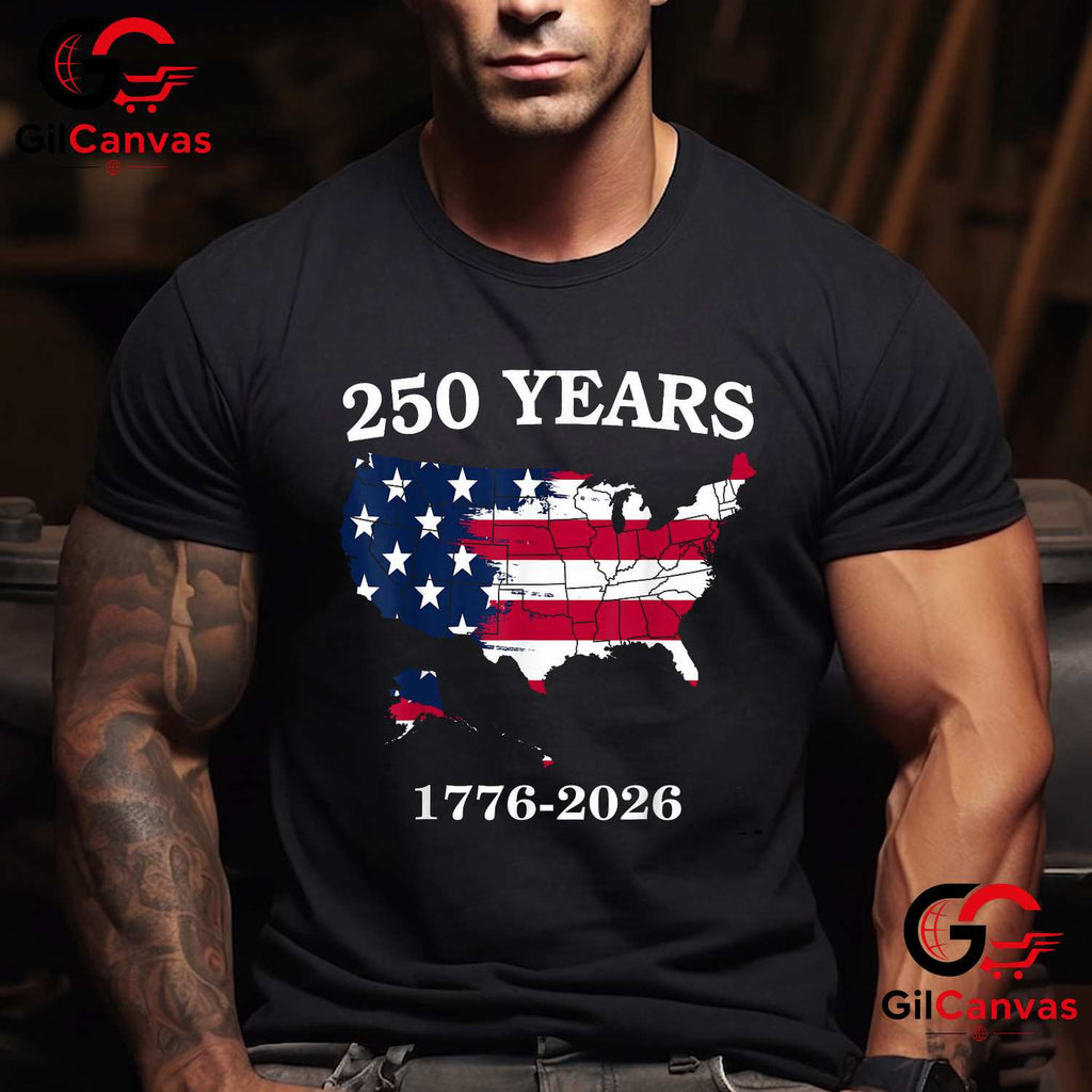 Freedom Independence Day America 250th Anniversary 250 Years Unisex T-Shirt